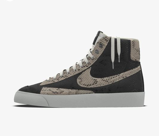 TTF Black Snake Nike Dunks