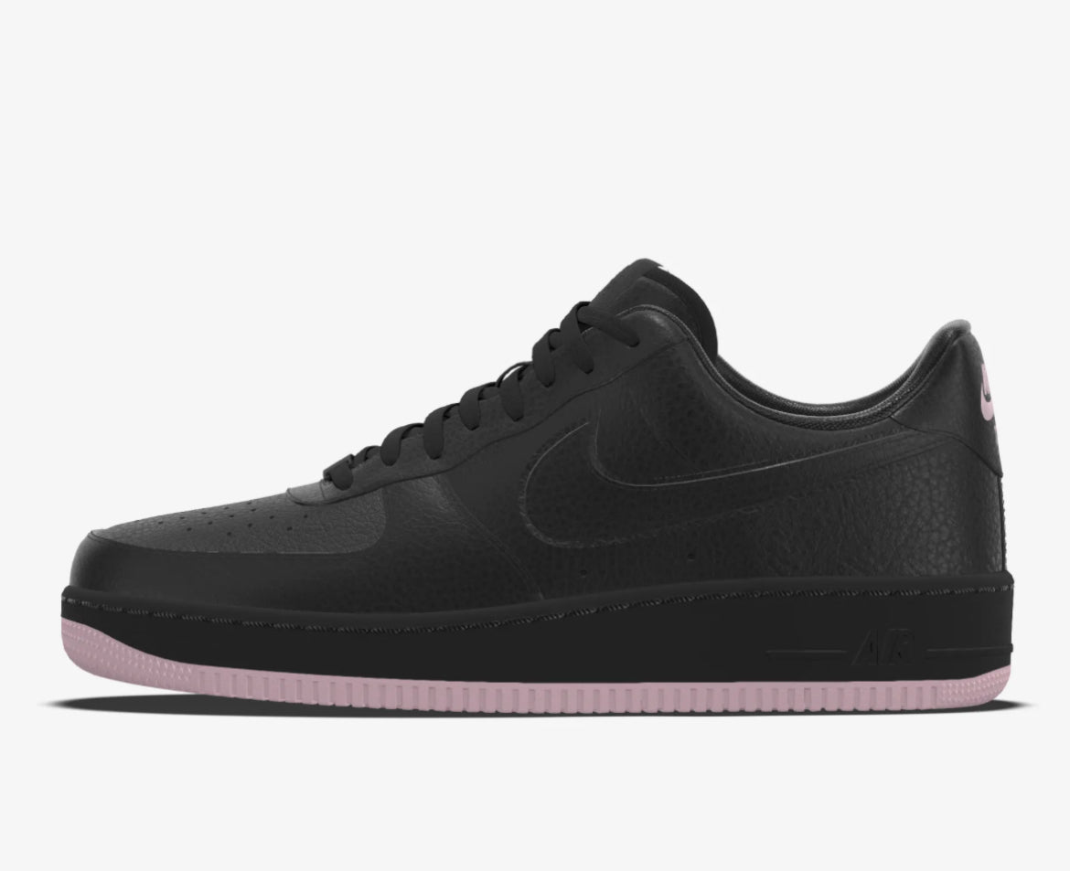 TTF BLK BubbleGum Nike AF1