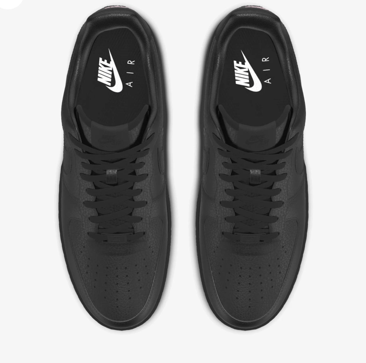 TTF BLK BubbleGum Nike AF1