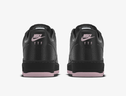 TTF BLK BubbleGum Nike AF1