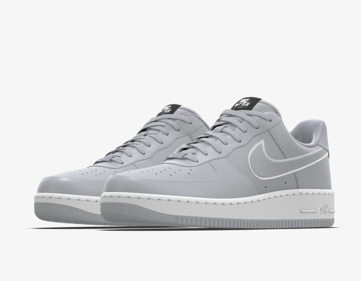 Fog Grey TTF Nike AF1