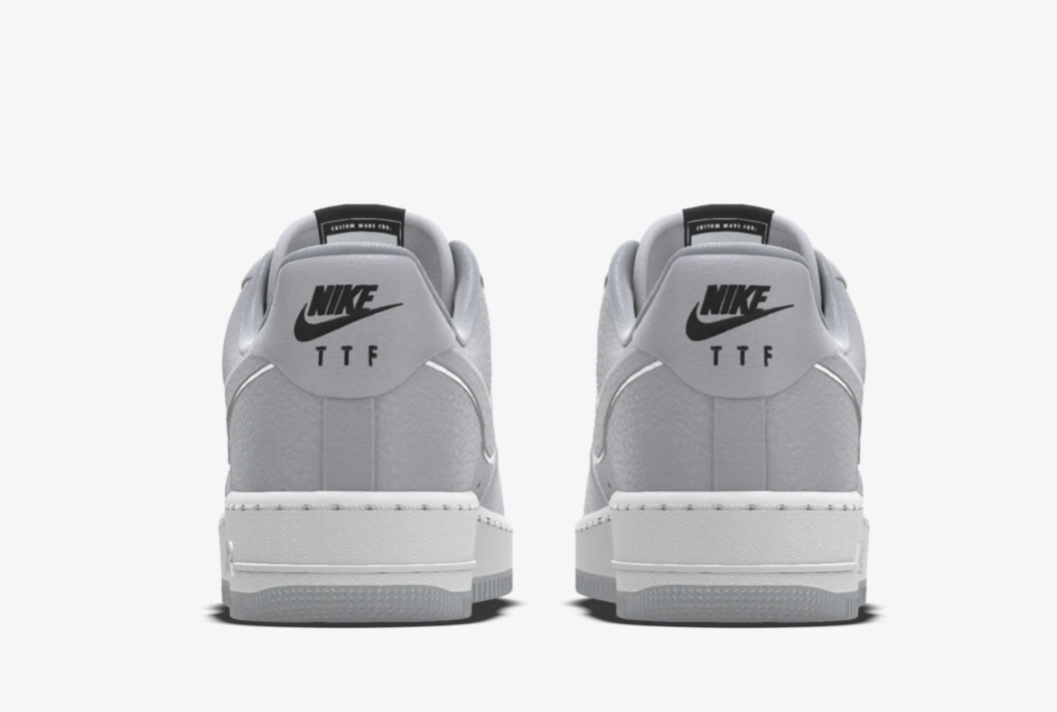 Fog Grey TTF Nike AF1