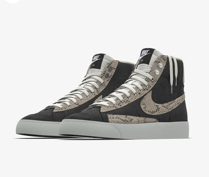 TTF Black Snake Nike Dunks