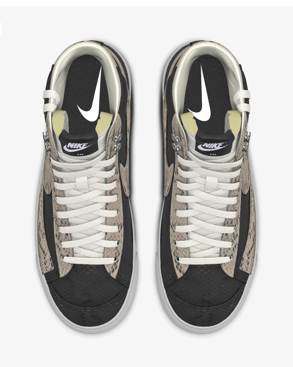 TTF Black Snake Nike Dunks