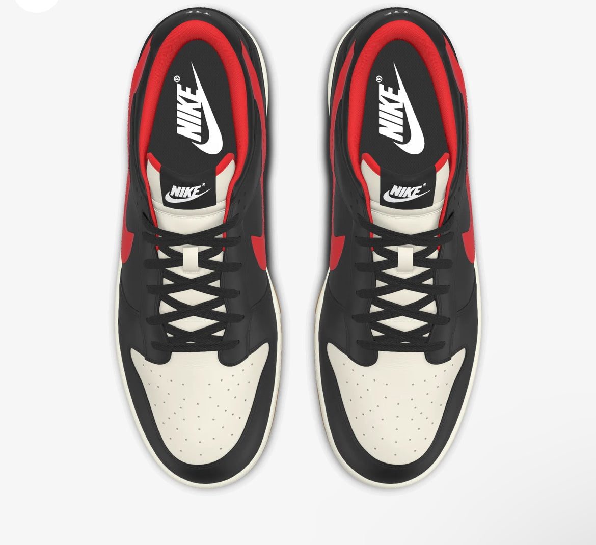 Custom TTF Nike Dunk Low “Cherries”