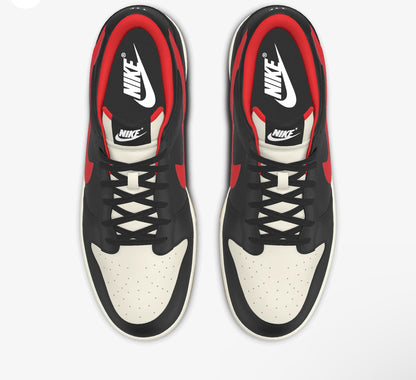 Custom TTF Nike Dunk Low “Cherries”