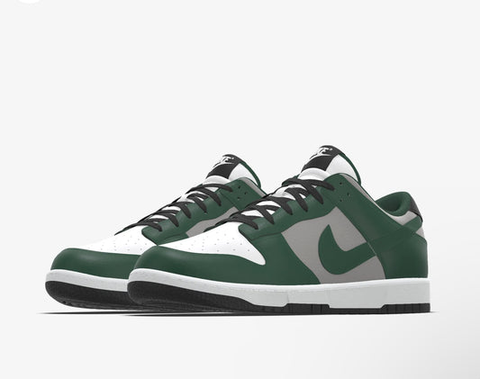 Custom TTF Nike Dunks Lows “Clovers”