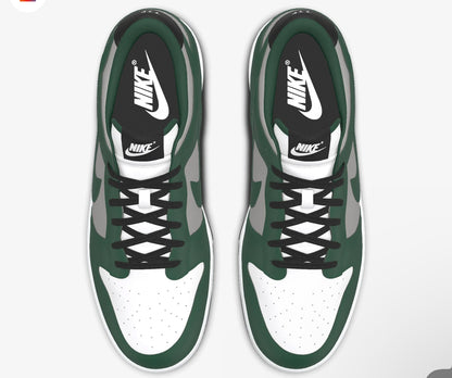 Custom TTF Nike Dunks Lows “Clovers”