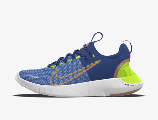 Custom Blue Nike Free RN