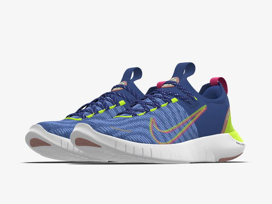 Custom Blue Nike Free RN