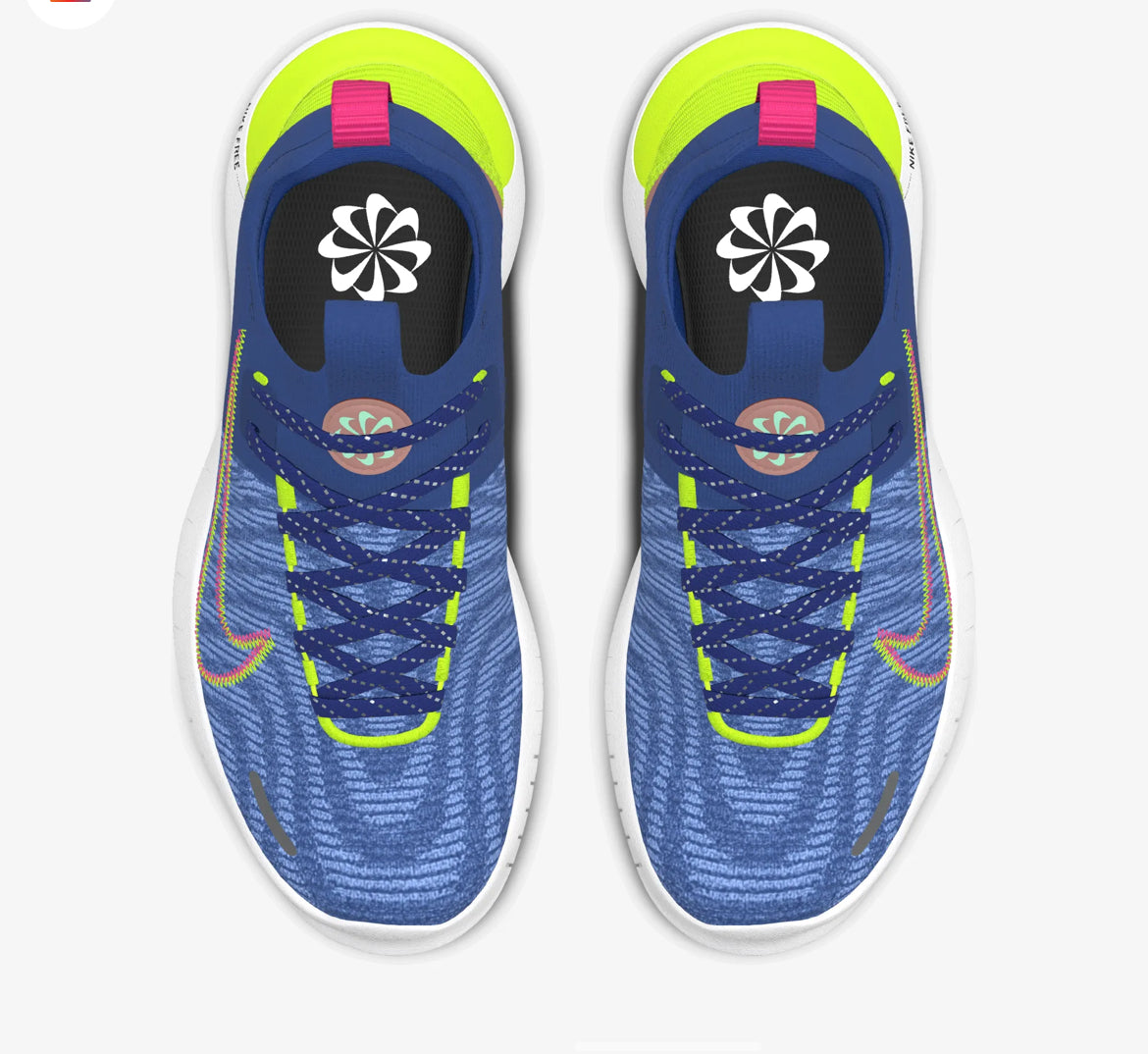 Custom Blue Nike Free RN