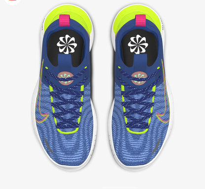 Custom Blue Nike Free RN