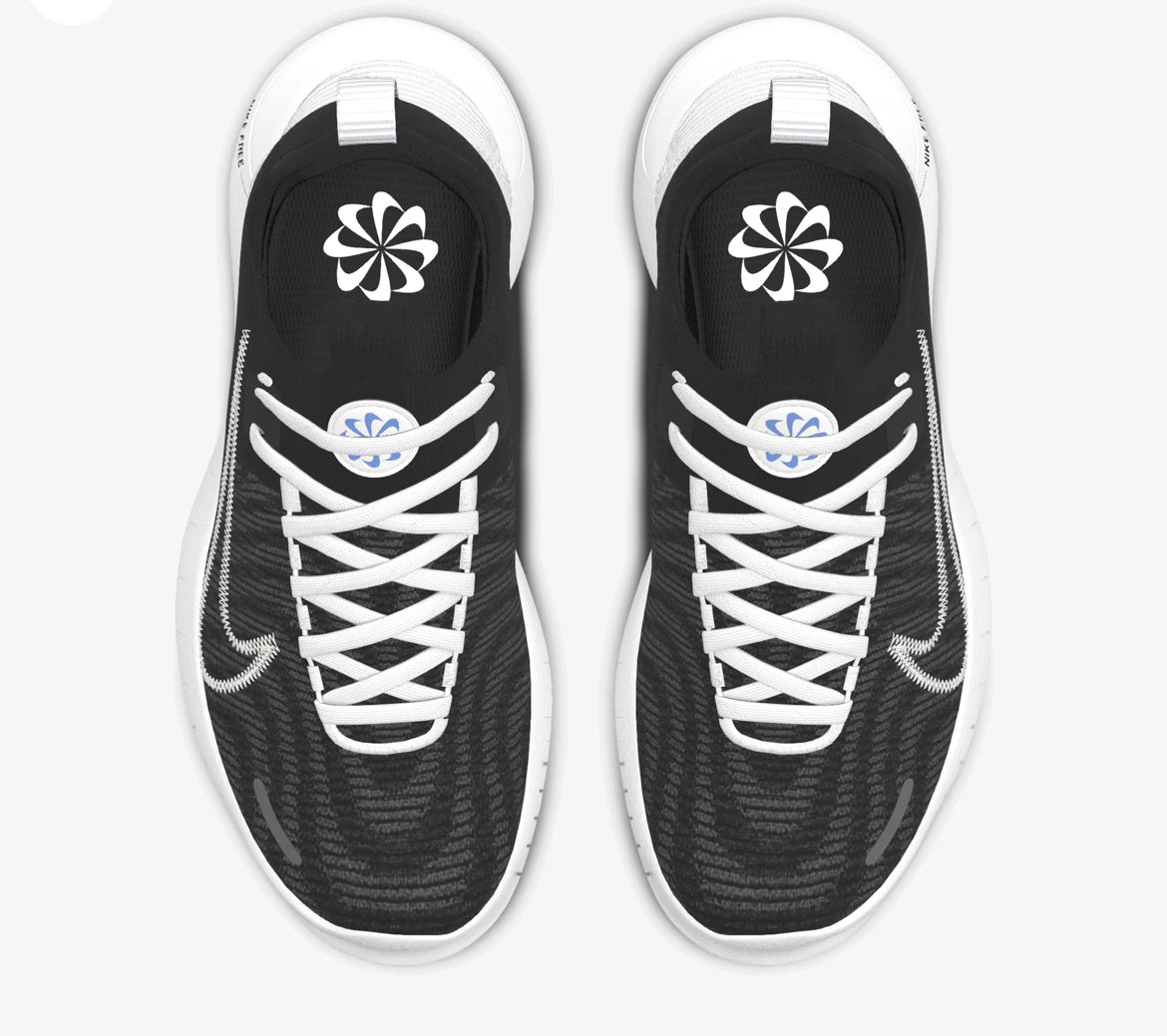 Custom Black Nike Free RN