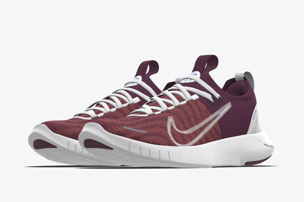 Custom Burgundy Nike Free RN