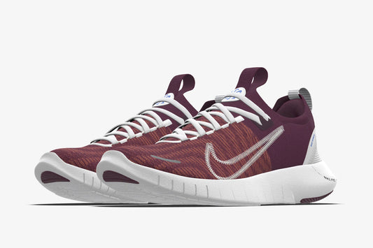 Custom Burgundy Nike Free RN