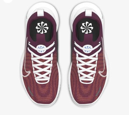 Custom Burgundy Nike Free RN